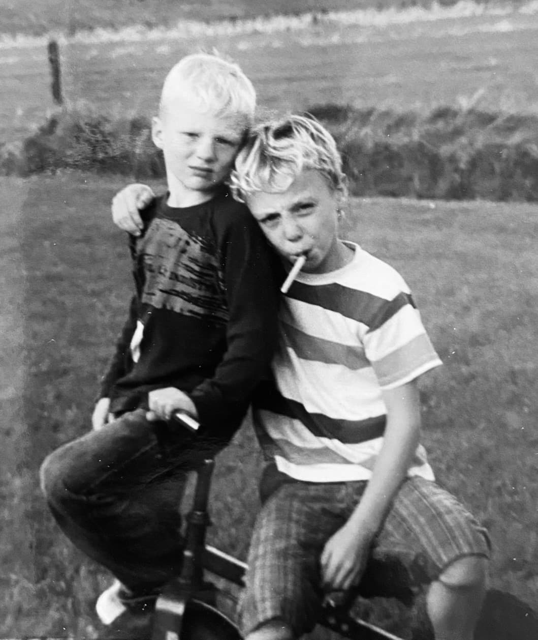 The founders of Paniffo as kids